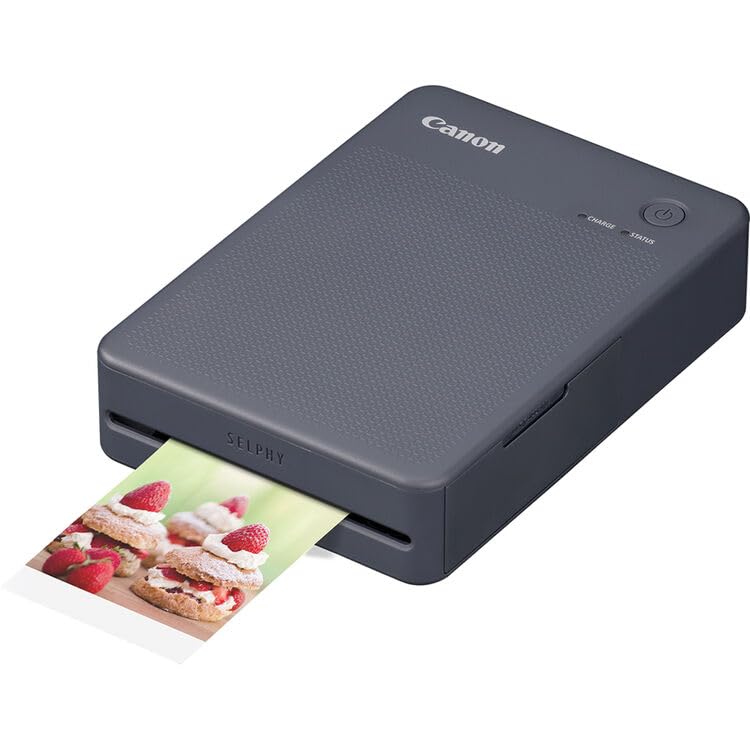Canon SELPHY QX20 グレー Amazon.com : Canon SELPHY QX20 Compact Photo Printer (Dark Gray