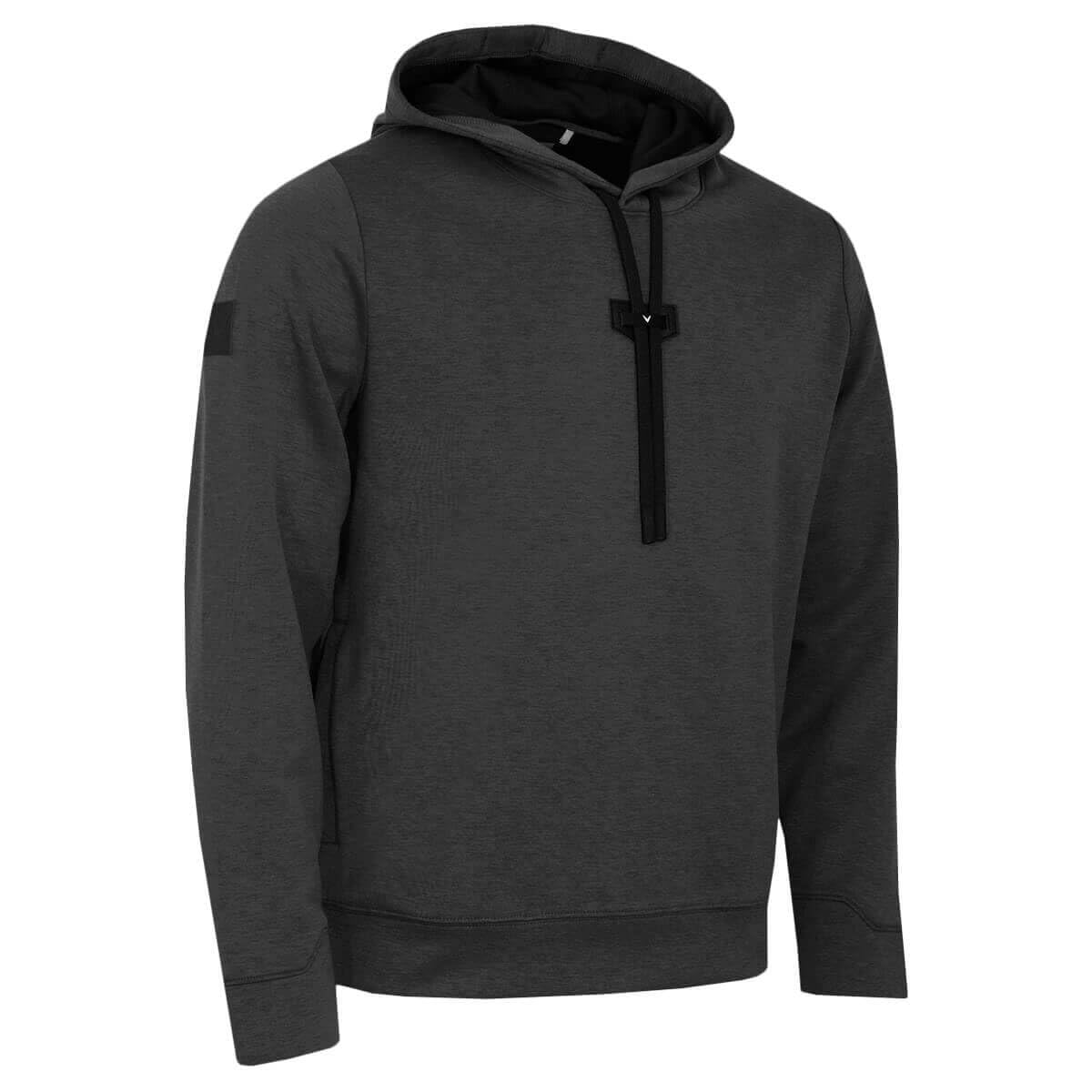 Callaway Golf Mens Aquapel SwingTech Hoody - Dark Caviar Heather - M