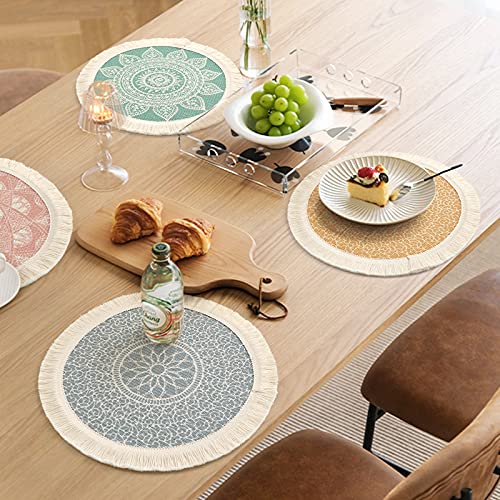 Set de table antiderapant resistant a la chaleur Weldomcor coton