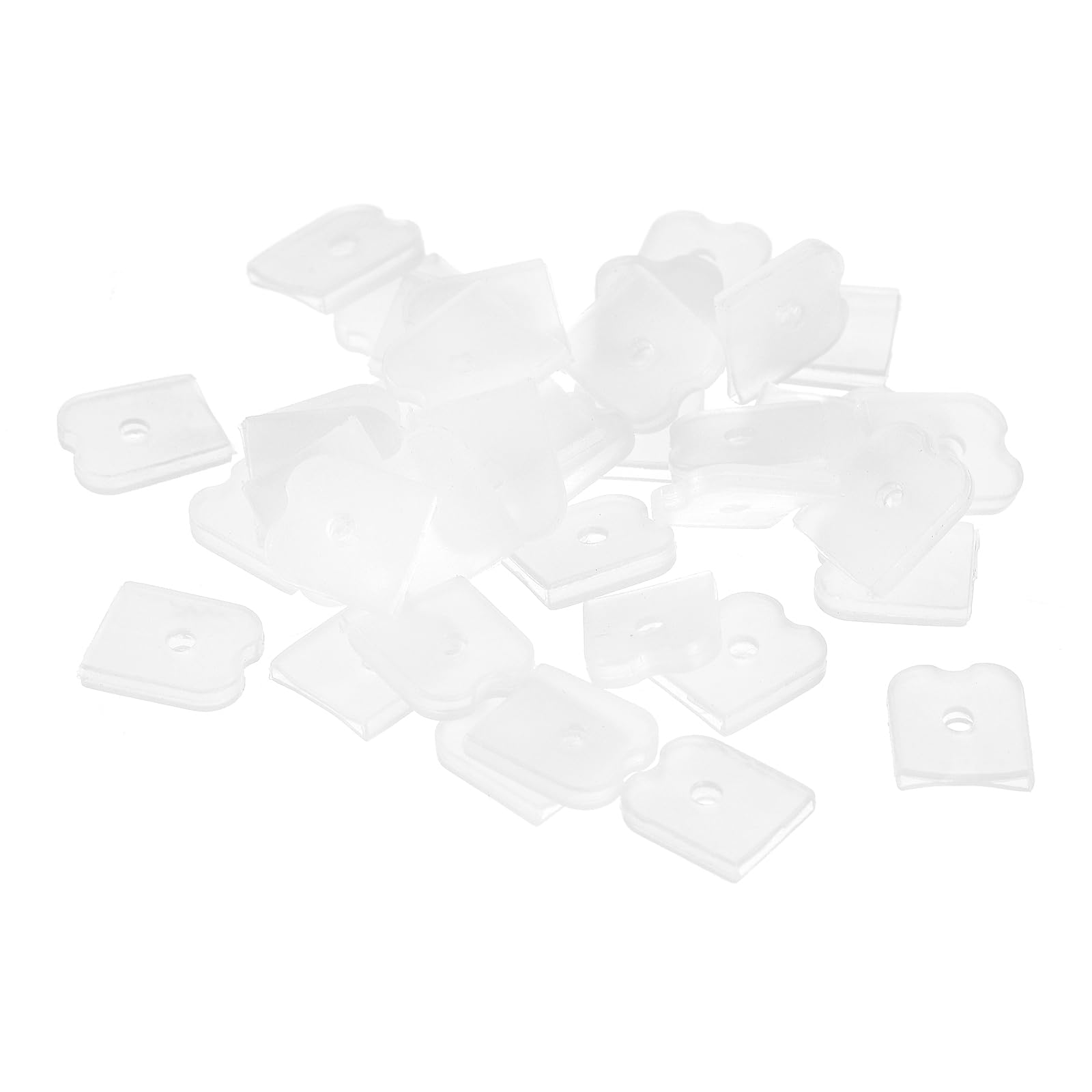 uxcell Silicone End Caps, 100Pcs 12mm - Silicone Plug Fit for Corset Polyester Boning for Sewing, for Wedding Dress, Bridal Gown (White)