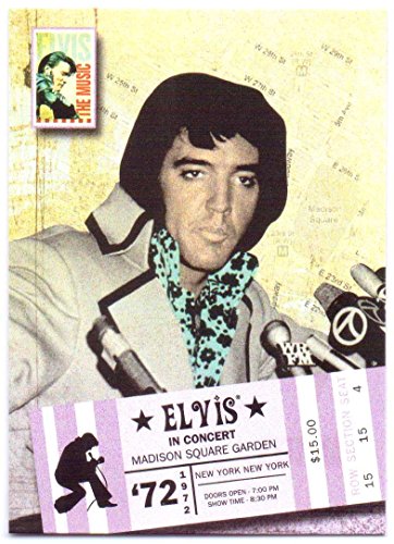 Elvis The Music 2007 Press Pass TCB Edition Parallel #52 - In Concert - Madison Square Garden, 1972