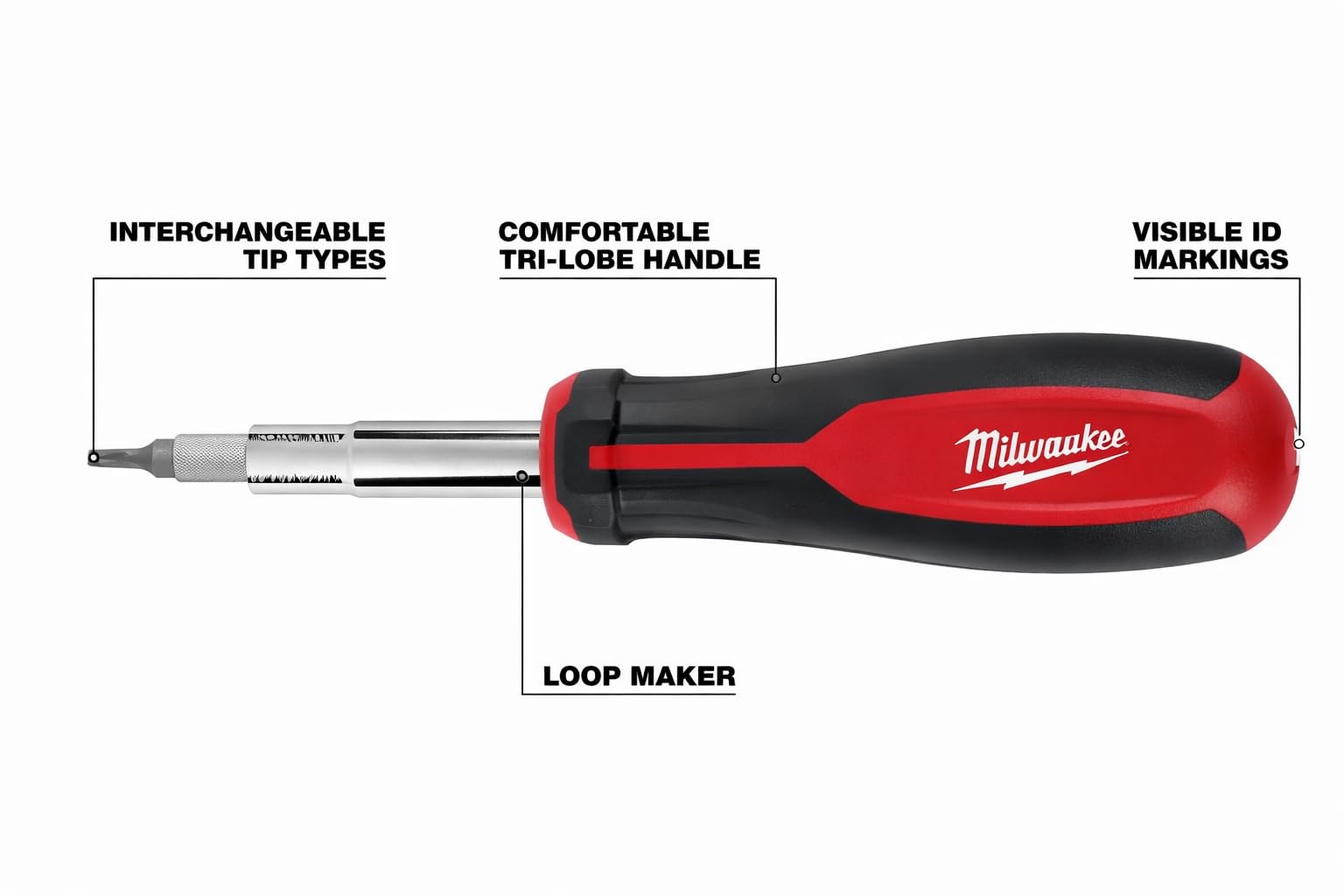 Milwaukee Kit de herramientas manuales para electricista (4 piezas)