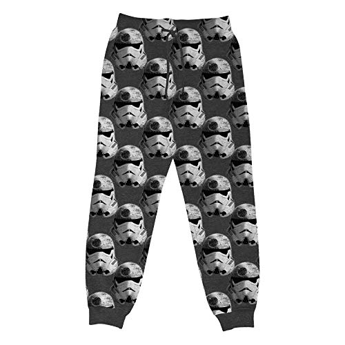 Star Wars Stormtooper Men's 2-Piece Pajama Sleep Set, XX-Large Grey4