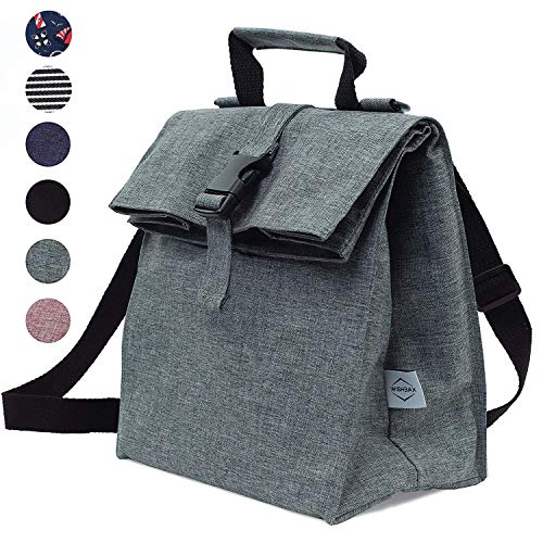 Thermal Insulated Lunch Bag - Reusable Leakproof Cooler for Men, Women and Kids