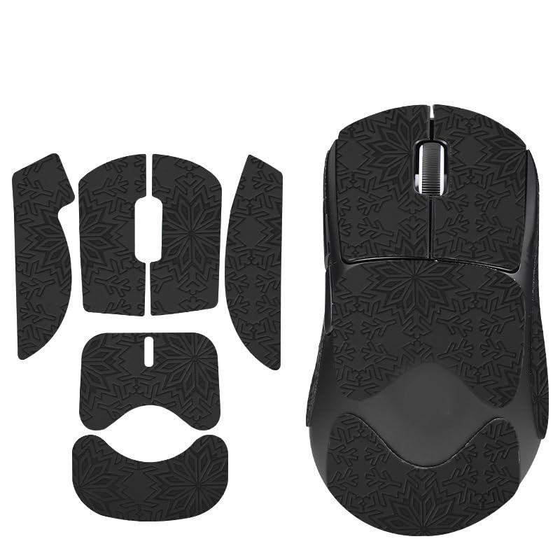 Mouse Grip Tape for Logitech G PRO X SUPERLIGHT 2 dex for GPW4 for GPX 2 dex, Non Slip Sweat Absorbing Lizard Skin Sticker, Replaceable Anti Slip Tape for Wireless Mouse Accessories (Full F)