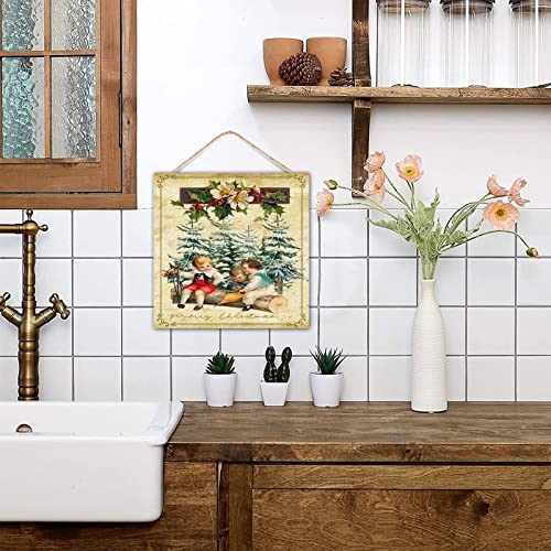 Père Noël ancien sur tableau de décoration murale inspirant pour chambre