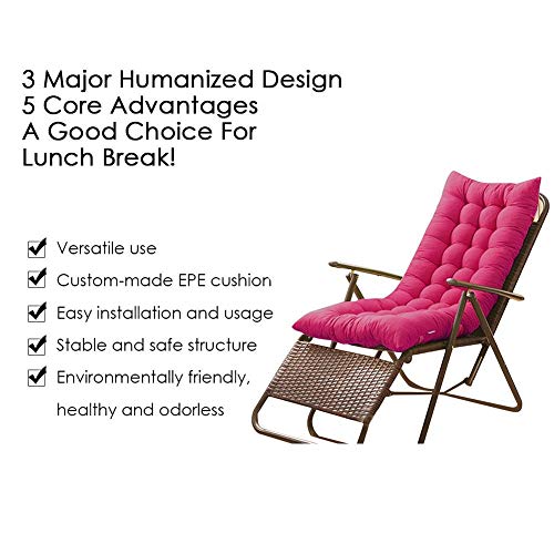 juman634 Cojín De Silla Mecedora Cojín De Asiento Reclinable De Interior Cojín De Sofá Grueso Y Grueso Grueso, Cojín De Silla Y Cojín De Respaldo, Adecuado para Reclinable Interior Y Exterior