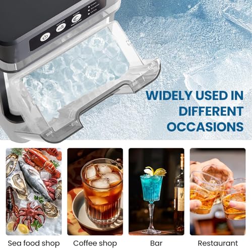 Fabricadora de Hielo Nugget de Mostrador Capacidad 41 Lbs miniatura 7