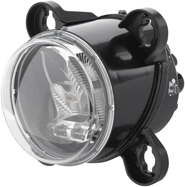 Hella1B0 015 050-001 LED Main Headlight 90 mm Essential R80-12/24V Round Installation Connector German Plug Left/Right