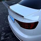 【Hohe Leistung】: Durch den Einbau eines Dachheckspoilers kann der Luftwiderstand verringert, die Kraftstoffeffizienz verbessert, der Abtrieb, die Reifentraktion und die Fahrstabilität verbessert werden, und das Fahrzeug wird kraftstoffeffizienter.