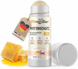 Fellmeister® Pfotenbalsam, Nasenbalsam Hund & Katze als Stick I Pfotenschutz bei empfindlichen und rissigen Pfoten I Natürliche Inhaltsstoffe mit Bienenwachs I Made in Germany product image