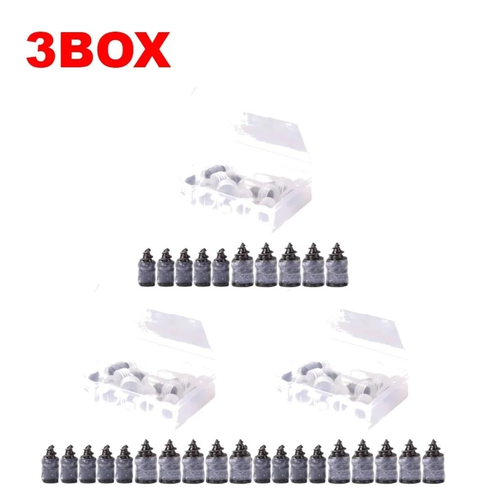 Reparación de neumáticos al vacío, clavos, tornillos for pinchazos, juego de montaje de motocicleta sin cámara(6BOX)
