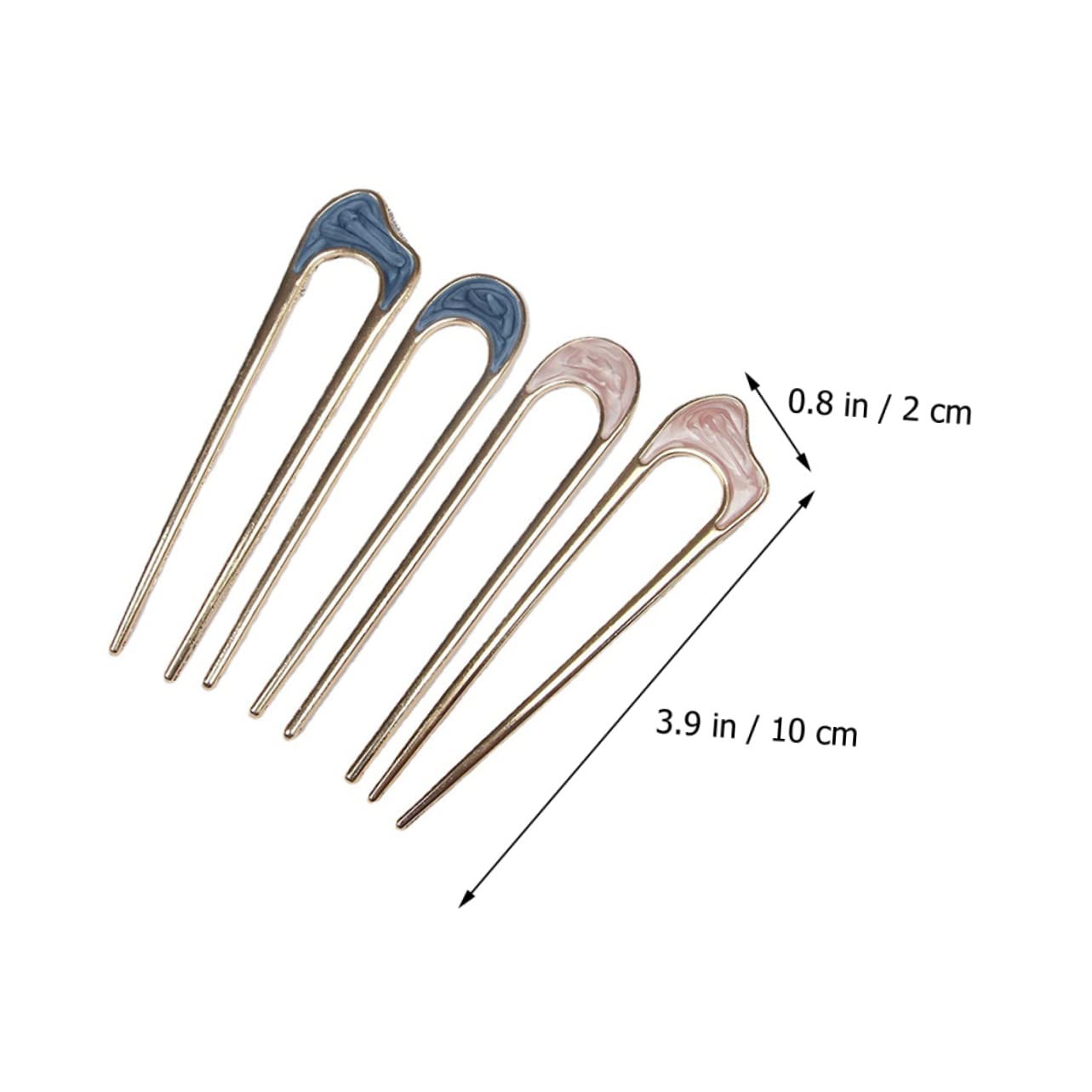 minkissy 20piezas Horquillas Metal Para Moños Adornos De Cabello Para Mujer Palillos De Pelo Modernos y Herramientas De Estilo Para Ocasiones Especiales