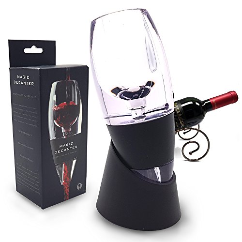 BRAVO ALFRED Décanteur a vin - Idéal comme aérateur vin Rouge cet ustensile Rapide d'utilisation Permet de développer Les arômes des Grands Crus