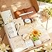 11PCS Sympathy Gift Baskets, Sympathy Gifts for Loss of Loved One, Bereavement Grief Memorial Condolence Gift Basket for Loss,Miscarriage Care Package for Women Hug in a Box Gifts for Loss of Mom Dad