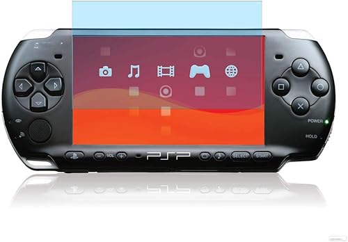 Puccy Paquete de 3 protectores de pantalla anti luz azul, compatible con Sony PSP 3000 PSP3000 TPU Guard (no protectores de vidrio templado)