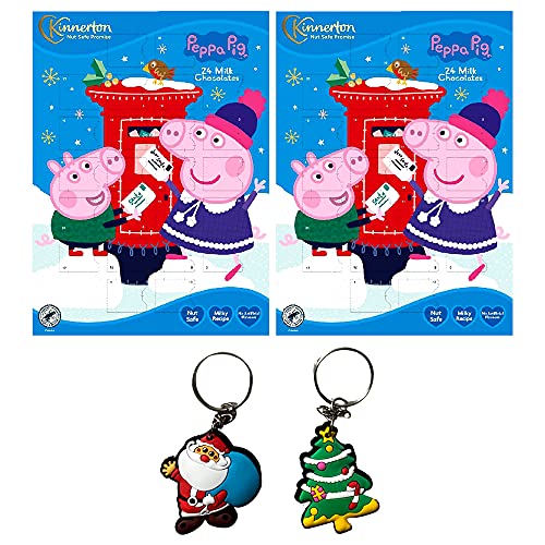 2021-Milk-Chocolate-small-Advent-Calendar-2-x-40g-24-Milk-Choc-Nut-Free-Treats-Countdown-to-Christmas-with-Christmas-keyrings-Paw-Patros