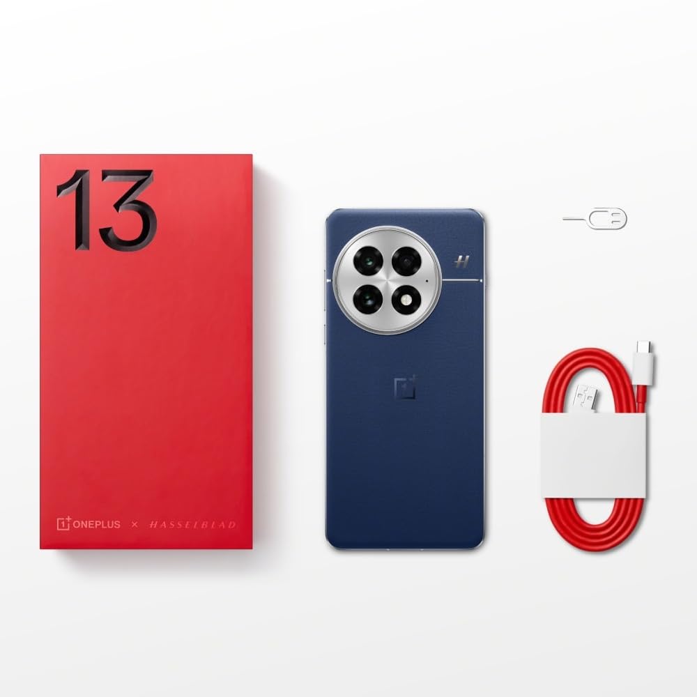 OnePlus 13,16GB RAM + 512GB Storage,Dual-SIM,Unlocked Android Smartphone, Snapdragon 8 Elite, 80W SUPERVOOC Fast Charging & 50W AIRVOOC Charging, Advanced Hasselblad Camera, 2025, Midnight Ocean