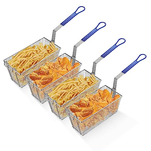WeChef 4Pcs Deep Fryer Baskets 13