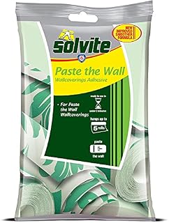 Wall Wallpaper Repair Adhesive Paste Sachet 5 Rolls Home Room DIY Hangs Up to 5 Roll