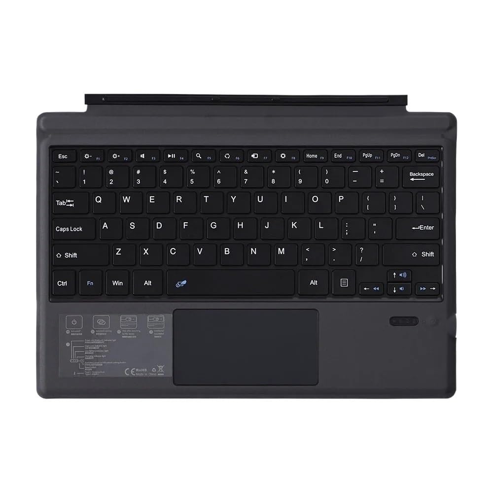 Housse de clavier rétroéclairée pour Microsoft Surface Pro 8 9 10 X amovible - 8