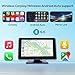 Portable Wireless Apple Carplay Screen for Car,7 Inch Car Stereo Wireless Carplay & Android Auto,1080p Backup Camera Car Audio Receivers GPS Navigation Mirror Link