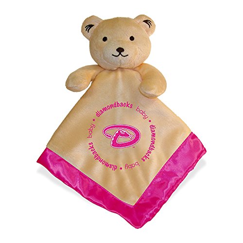 Image of MLB Arizona Diamondbacks Trimmed Snuggle Bear, Pink, Medium
