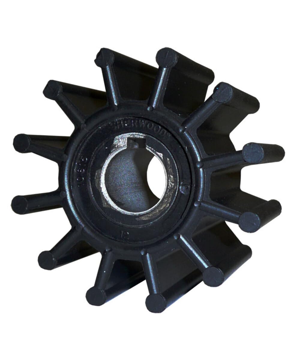 SHERWOOD Neopren-Laufrad-Set (7,4 cm Durchmesser, 4,8 cm Breite)