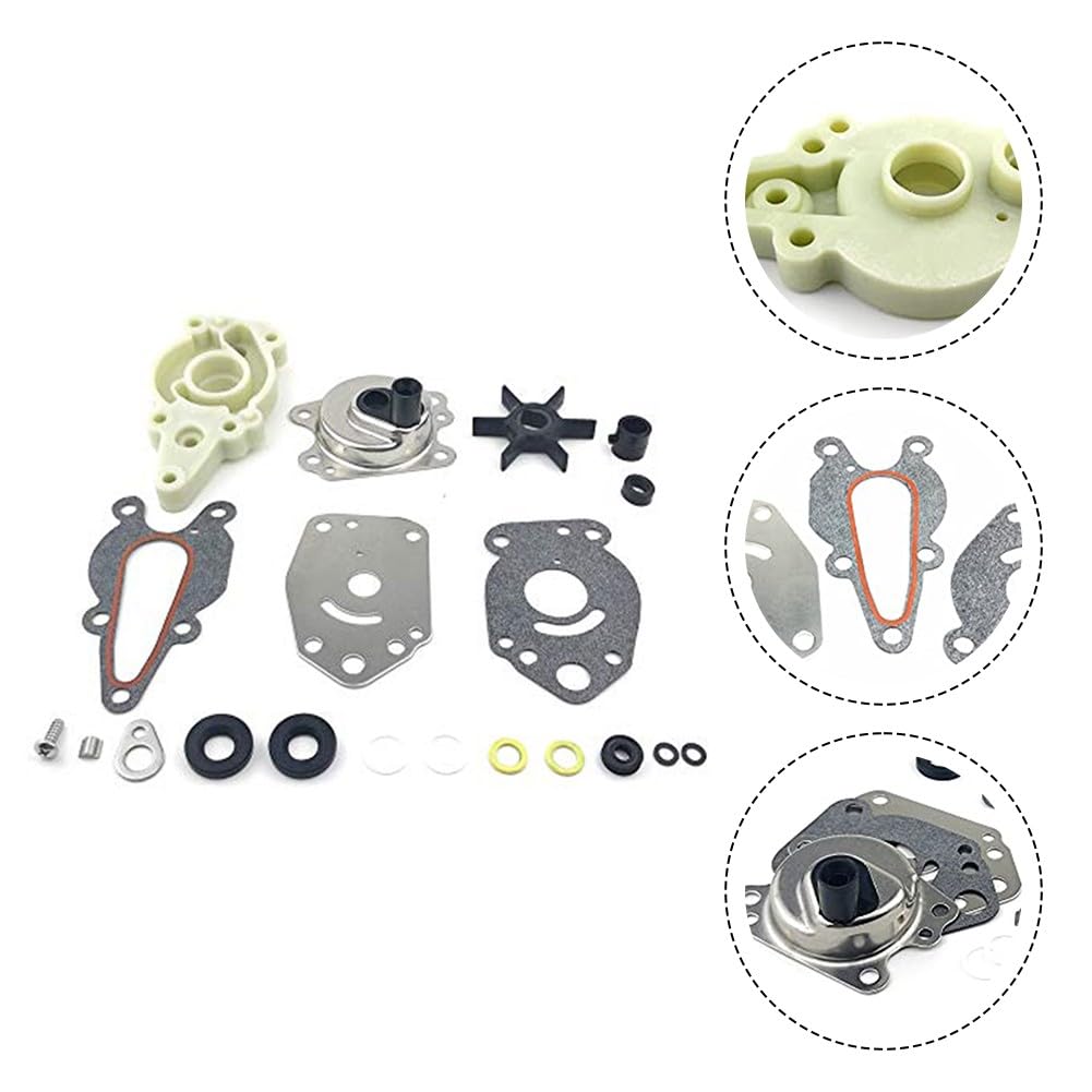 Kit di ricambio per pompa acqua 42089A5 da 6 a 15 motori, set completo di guarnizioni con piastra in acciaio inox