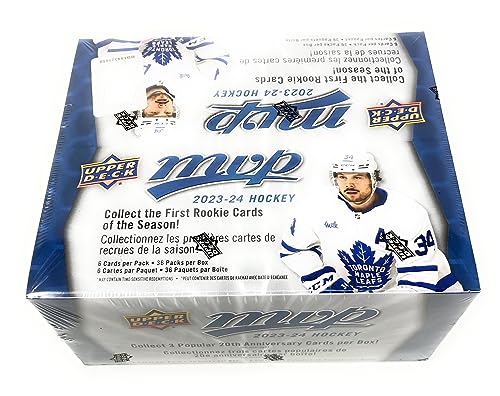 Cartes Upper Deck MVP Hockey 2023-24 : complétez enfin votre collection avec 36 paquets