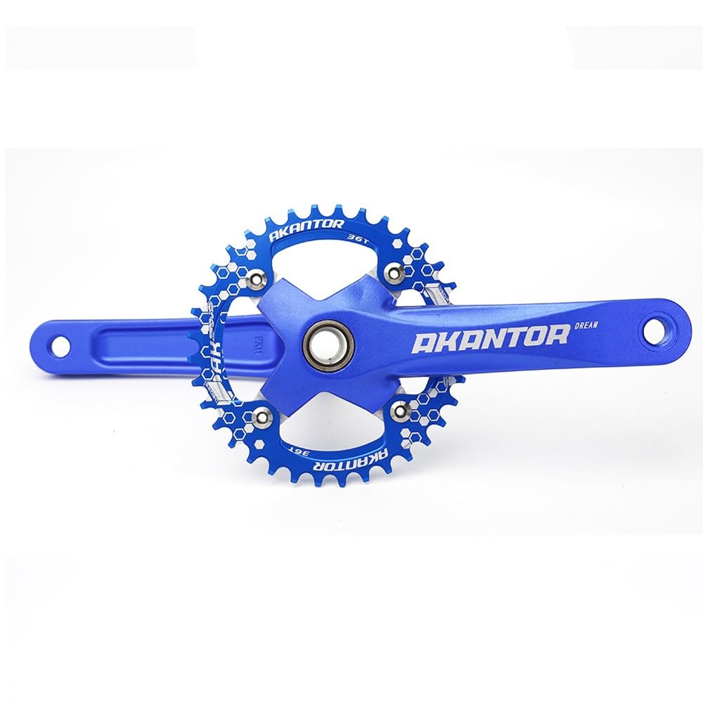 Aluminiowy MTB rower szosowy zestaw korby suportu 170 mm śruba koło średnica 104 32T 34T 36T 38T wąska szeroka tarcza łańcuchowa