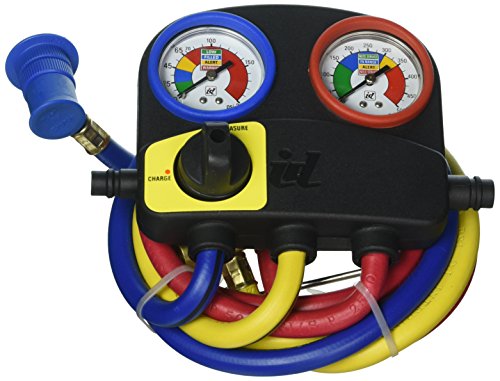 Interdynamics MF-5 EZ Chill D-I-Y, R-134a Manifold Gauge and Hose Set
