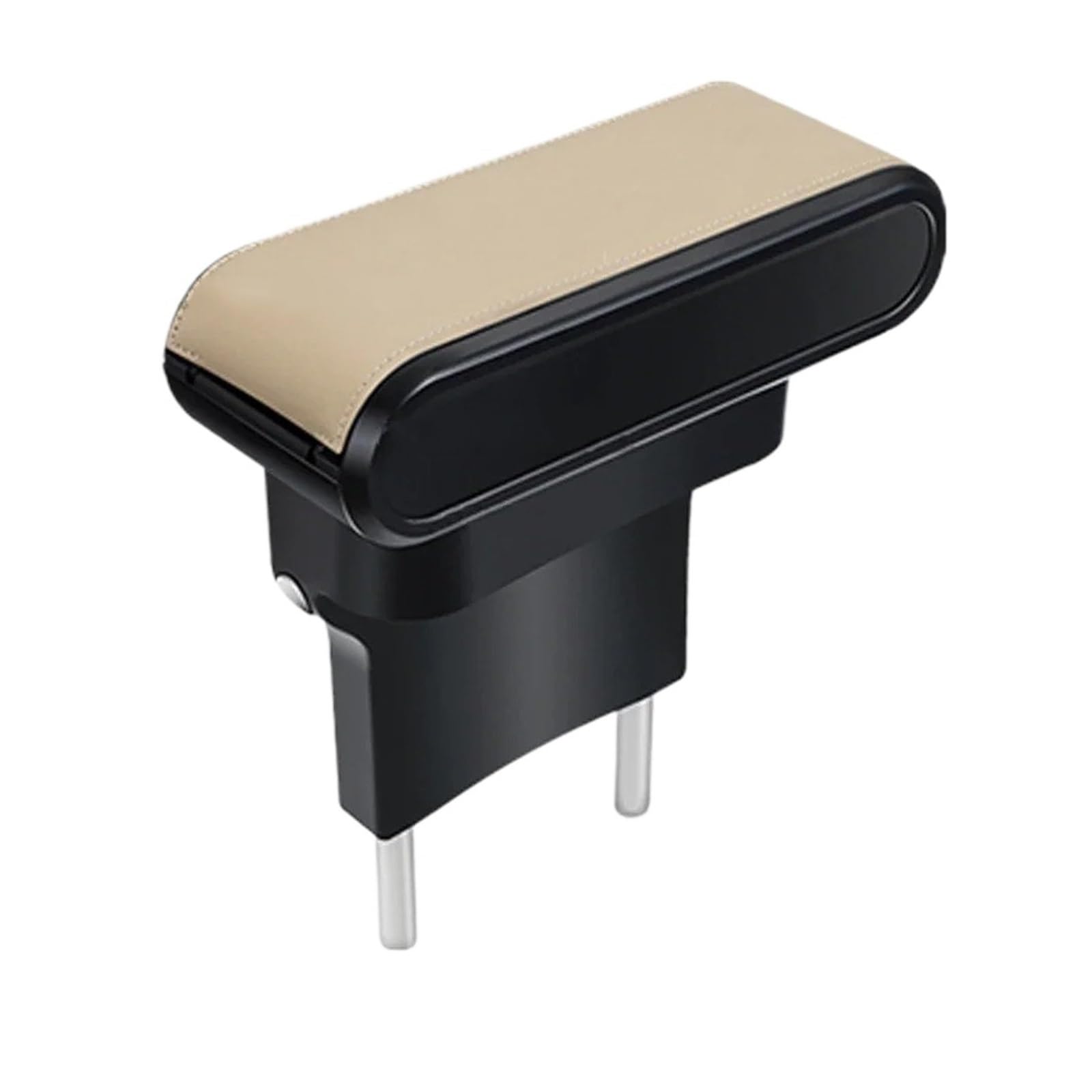 CGBWMB Arm Rest for Car For Truck Travel Car Armrest Box Elbow Support Adjustable Seat Gap Organizer Armrest Box(Off-white)