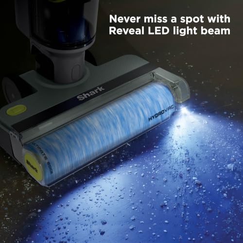 Shark HydroVac Reveal Cordless Vacuum, Mop and Self-Clean, Sage, WD322BRN - image 4