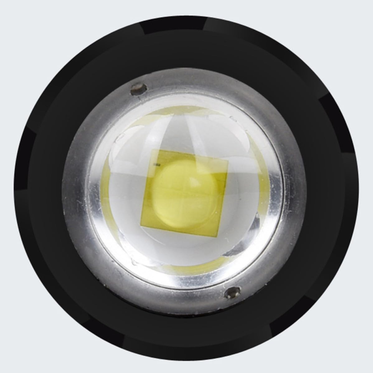 Linterna Frontal LED Recargable USB Zoom Retráctil, 50w, Carcasa de Aleación de Aluminio y Plástico, Adecuado para Actividades al Aire Libre y Ciclismo