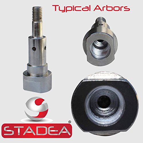 Diamond Profile Wheel 3/8 Inch Radius - Demi Half Bullnose B10 Router Bit For Marble Stone Granite Edges By Stadea #TOP7