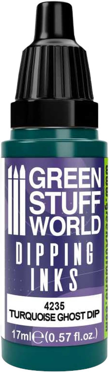 Green Stuff World Turquoise Ghost Dip Dipping Inks 17Ml