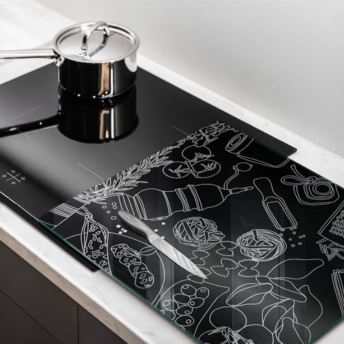 Plaque induction protection 60x52cm pour cuisiner sans rayures - 3