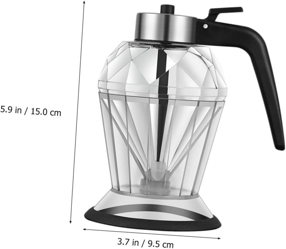 Japanese Glass Oil Bottle Dispenser Vinegar Oil Sprayer Soy Sauce Container Stand Non-slip Bottom Ring Material