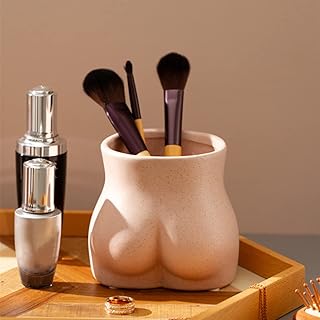 Cubo de almacenamiento para brochas de maquil...