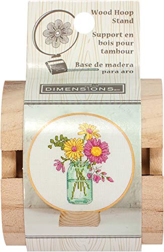 Dimensions Wood Hoop Stand