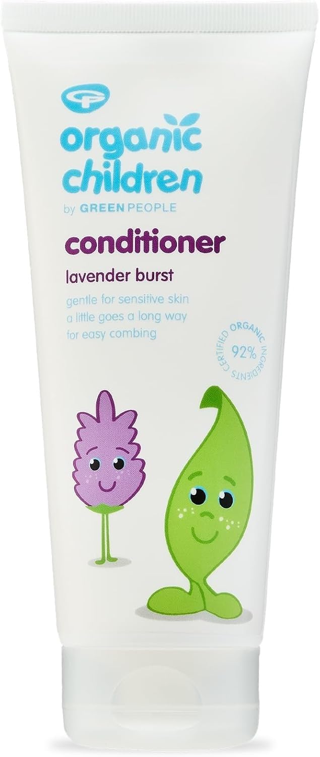Organic Children Lavender Burst Conditioner - Natural & Organic, for Kids - Eczema-Friendly - Vegan, 200ml