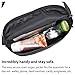 HotStyle 521s Fashion Fanny Pack, Small Waist Bag for Hiking, Cross Body Style Cute for Women, Kids & Girls, Black