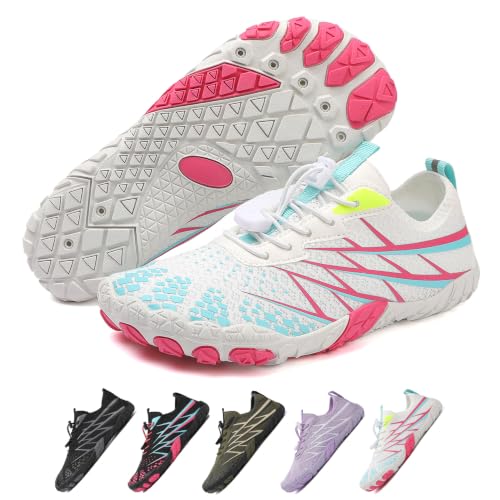 Image of Hike Barefoot Shoes Women Men Pro Water Footwear Wide Toe Box Non-Slip Unisex Athletic Outdoor Running Shoes