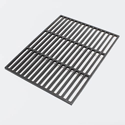 Wiltec Rejilla Para Barbacoa Parrilla Asado Hierro Fundido Rectangular 45 X 35 Cm