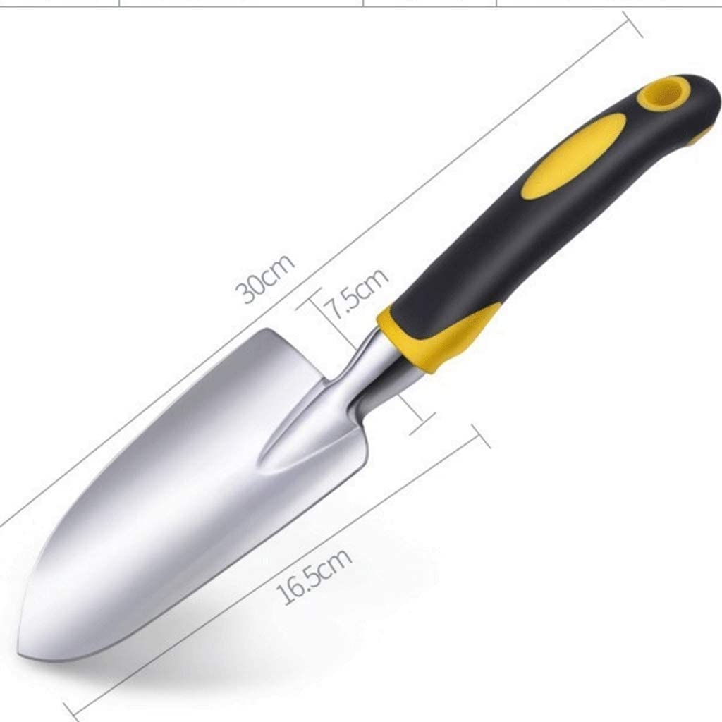 Garden Tool Set 4Piece Aluminum Alloy Heavy Duty Gardening Kit Gardening Planting Tools with PVC Handle for Transplanting Pruning and Watering