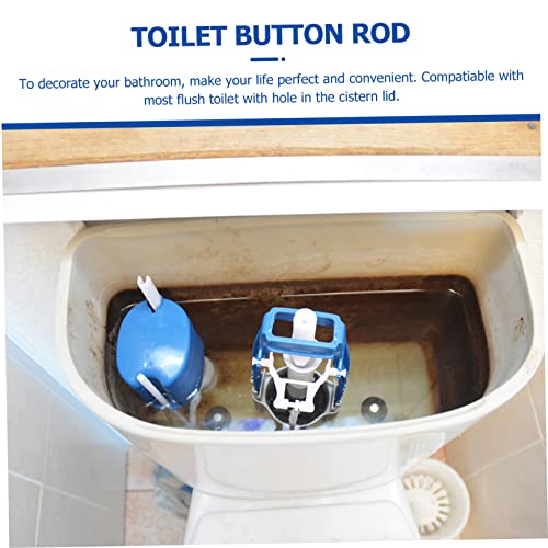 MAGICLULU Toilet Water Tank Push Button Rod Separated Type Flush Toilet Switch Replacement for Home Hotel Bathroom Repair - Image 3