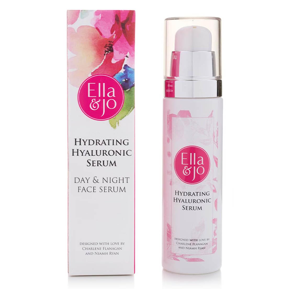 Ella & Jo Hyaluronic Serum with Matrixyl 3000 - Instant Firming, Plumping, Brightening & Smoothing - Anti-Aging Collagen Serum for All Skin Types