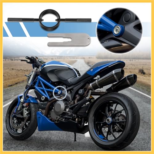 Image of 1 Set Universal Motorcycle Fork Spring Compressor Tools for Most Upside Down Street Bike Motorcycle Forks Auto Replacement Parts