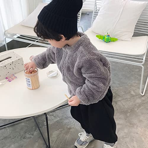 1pc Thicken Wool Coat for Girls Warm Cotton Cloth Outerwear Jacket for Boy Girl Comfortable and Stylish Apparel2